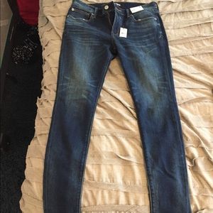 Like new fleece lined stretch jean leggings